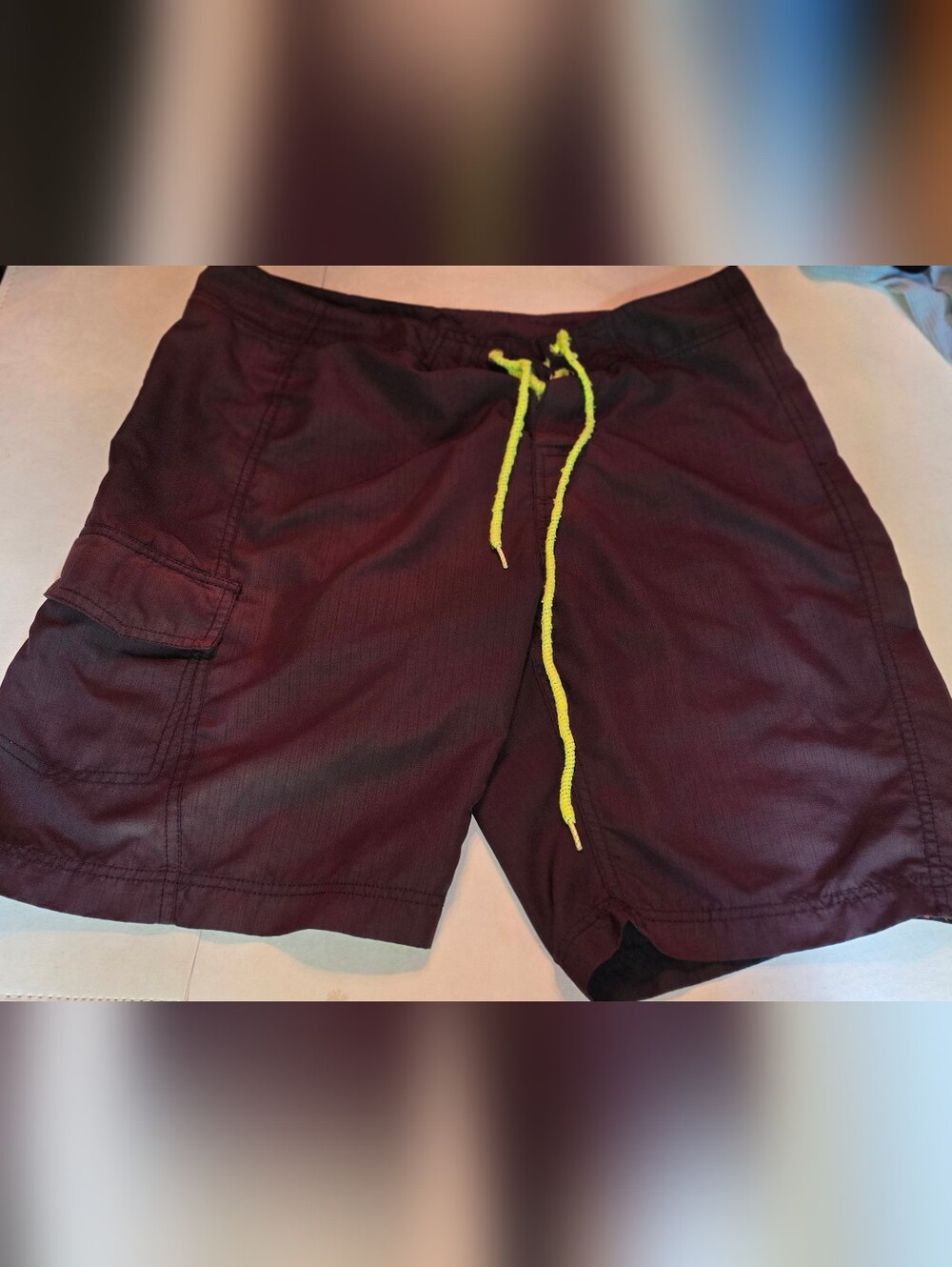 Jägermeister Black Swim Trunks with Orange Logo - Picture 2 of 6